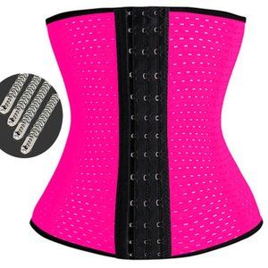 PINK Waist Trainer Corset Body Shaper Shapewear